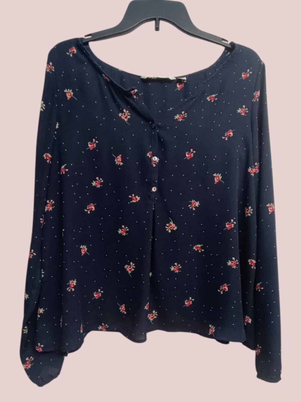 Lauren Conrad blouse, blouse, loose fit blouse, Lauren Conrad top, top